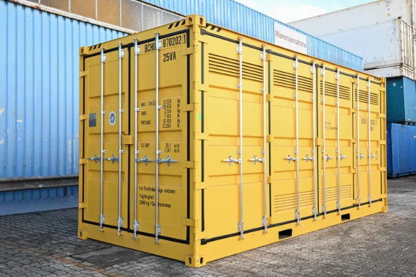 20_Fuß_Gefahrstoffcontainer_High_Cube_Open_Side_1
